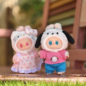 POP MART the monster sanrio characters vinyl plush pendant stuff dolls