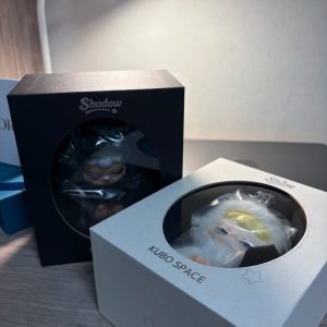 POP MART KUBO space shadow shine vinly face plushie pendant gift box