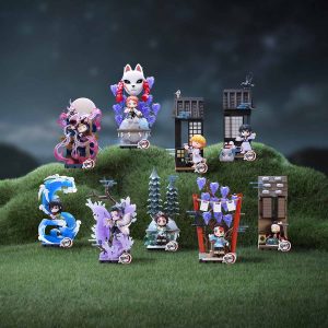 POP MART Demon Slayer Unwavering Resolve Arc Block Figures