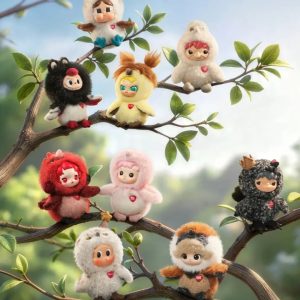 POP MART dear birds plush pendant blind box cute kawaii gift toy stuffed hirono doll